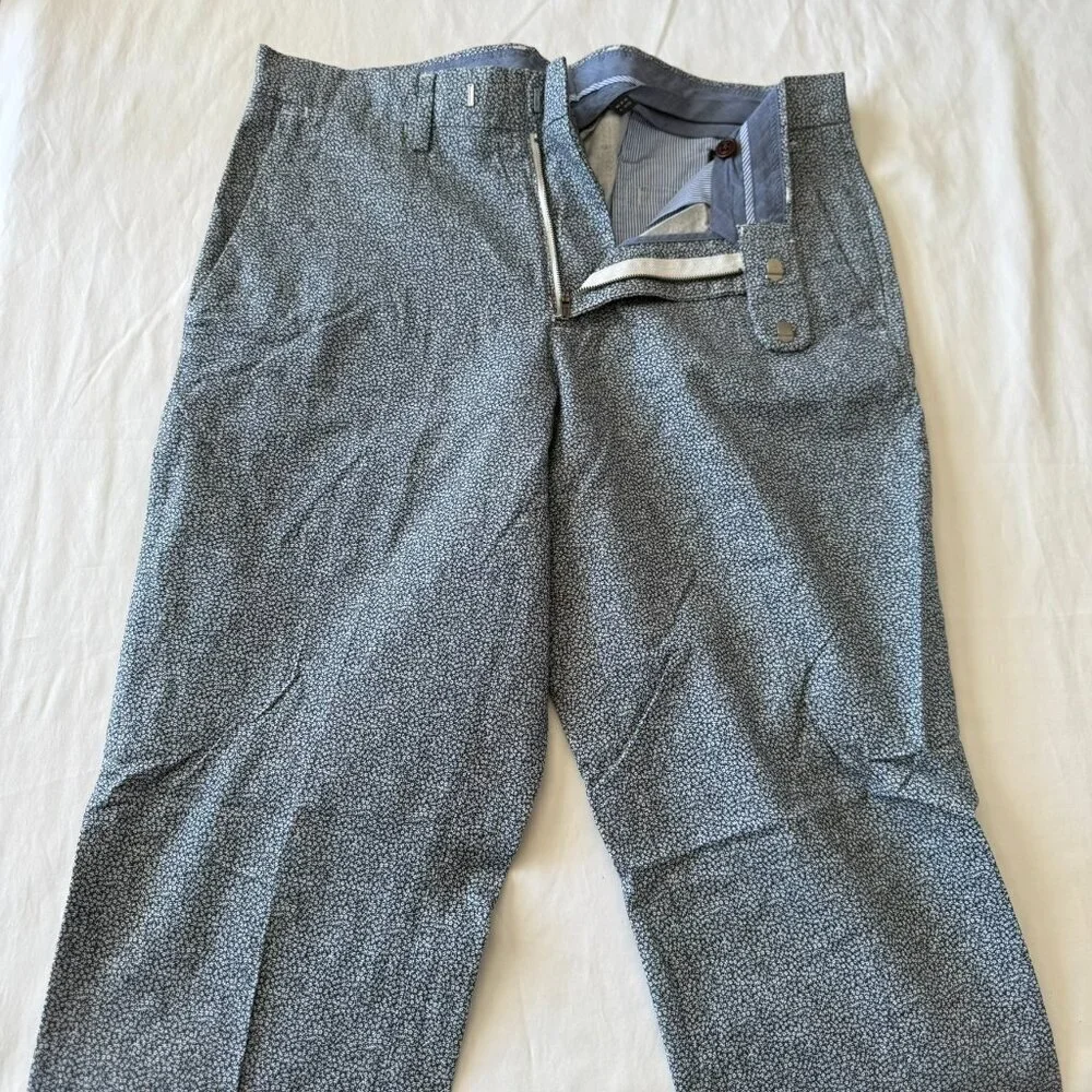 J.Crew Bowery Slim Pattern Chino